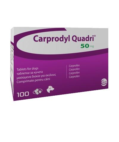 Carprodyl Quadri 50mg Tablets for Dogs (Prescription Required)